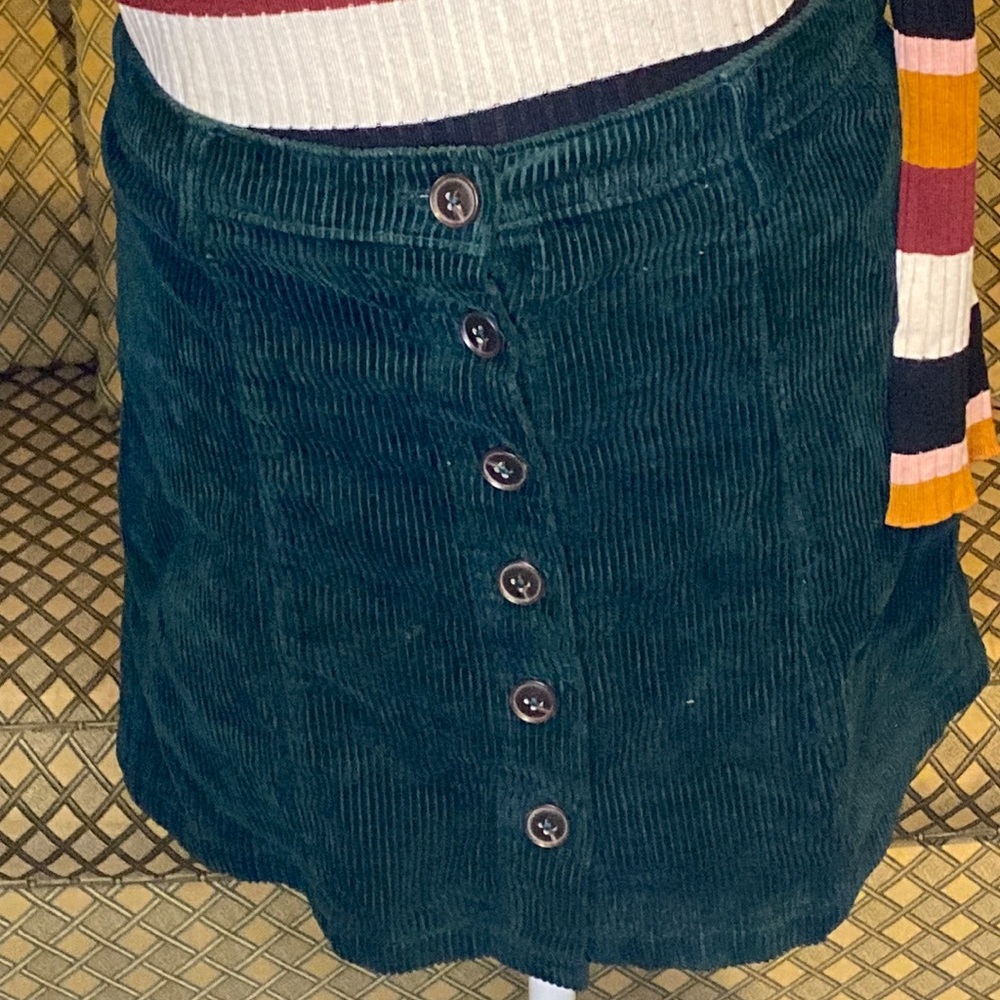 Forever 21 Forest Green Skirt
